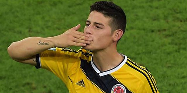 'James Rodriguez Kagumi Real Madrid' 