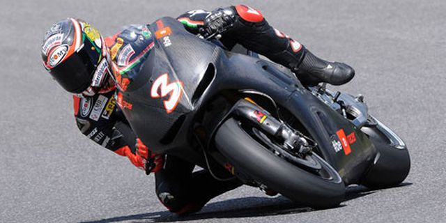 Aprilia MotoGP: Uji Coba Max Biaggi Berjalan Positif