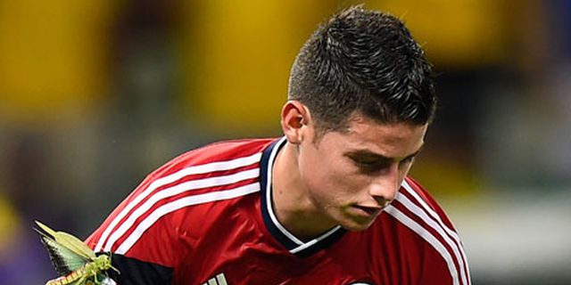 Jebol Brasil, Rodriguez Sempat 'Ditemani' Serangga Jebol Brasil, Rodriguez Sempat 'Ditemani' Serangga