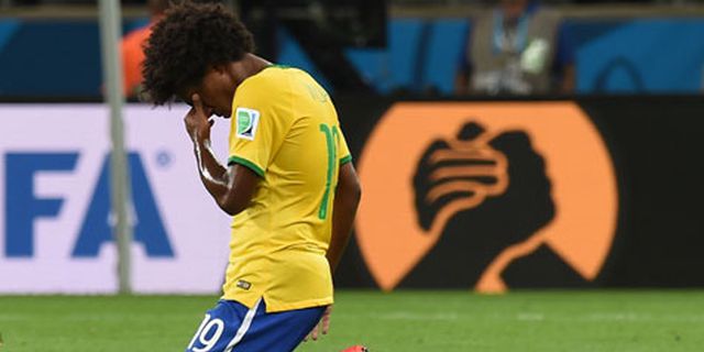 Willian Sulit Jelaskan Kekalahan Brasil
