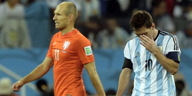 Belanda vs Argentina, Semifinal Yang Suram Belanda vs Argentina, Semifinal Yang Suram