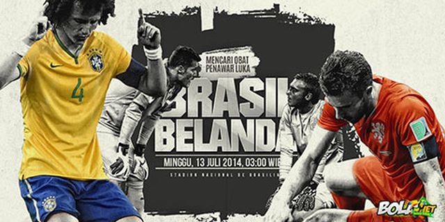 Preview: Brasil vs Belanda, Mencari Penawar Luka