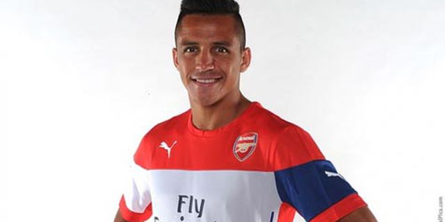 Alexis Sanchez Kenakan Nomor 17 di Arsenal 