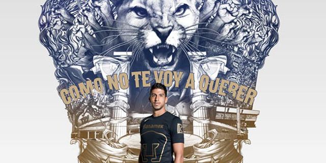 Detail Jersey Unik Pumas 2014-15