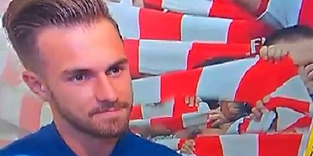 Begini Respons Ramsey Ditanya Hengkangnya Suarez