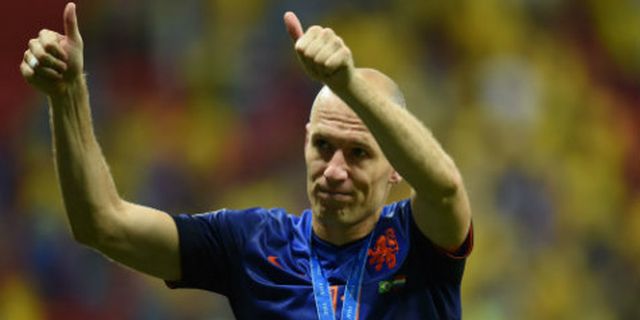 Robben Doakan Brasil Sukses