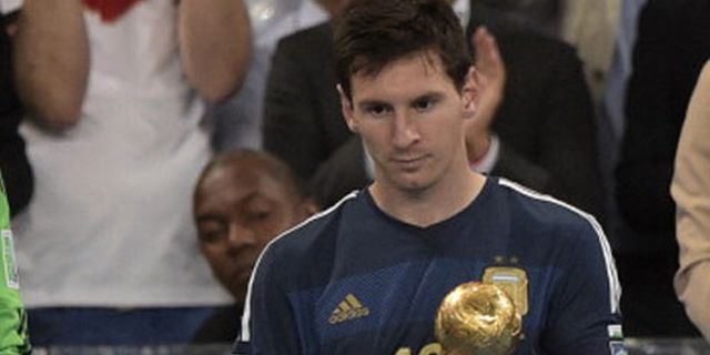 Messi Anggap Golden Ball Tak Ada Artinya 