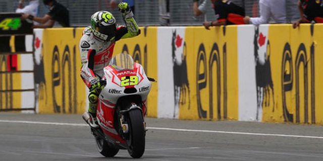 Iannone, Rider Ducati Terbaik di Sachsenring