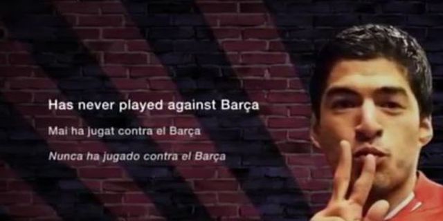 Barca Luncurkan Video Infografis Mantap Luis Suarez 