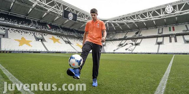 Morata 'Berkenalan' Dengan Juventus Stadium