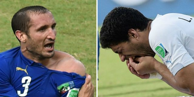 Nedved: Reaksi Chiellini Seperti Bocah Ingusan 