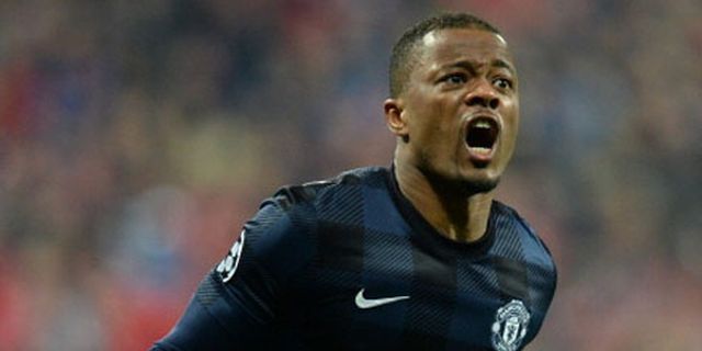 Tribut United untuk Evra di Instagram 