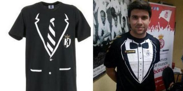 Klub Spanyol Ini Ciptakan Jersey Ala Tuksedo Klub Spanyol Ini Ciptakan Jersey Ala Tuksedo