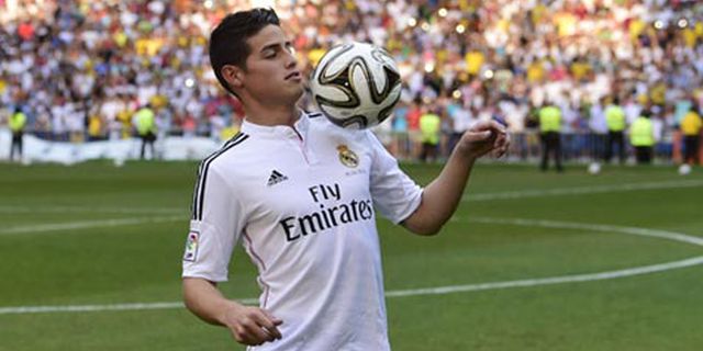 Ancelotti: James Penting untuk Pertahankan Sejarah Madrid 