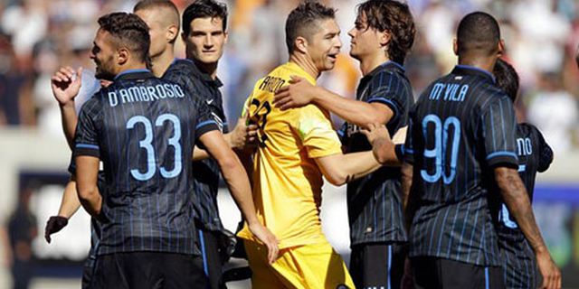 Inter Tumbangkan Madrid via Adu Penalti