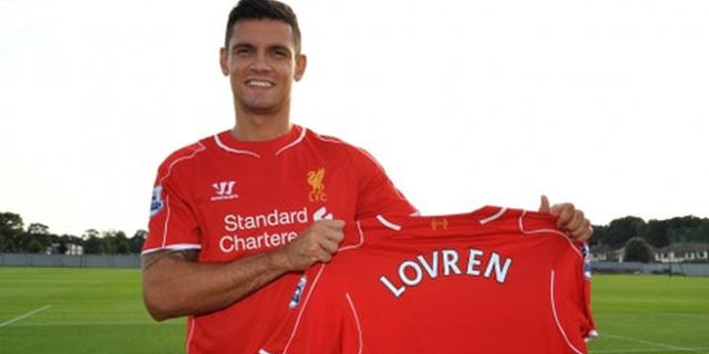 Lovren Warisi Nomor Punggung Legenda Liverpool