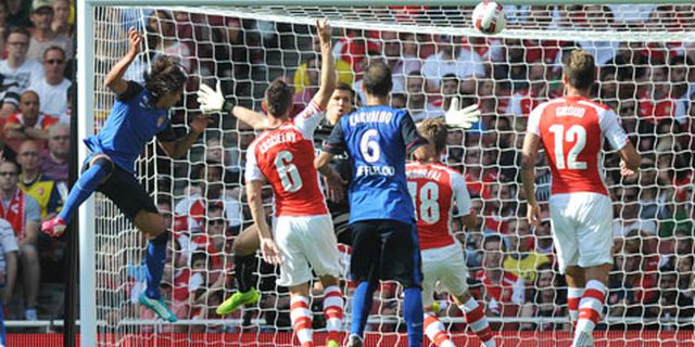Gol Tunggal Falcao Gagalkan Arsenal Juara Emirates Cup