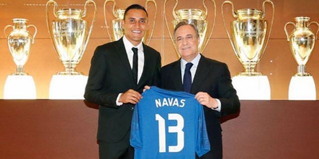 Perez: Keylor Navas Salah Satu Kiper Terbaik di Dunia