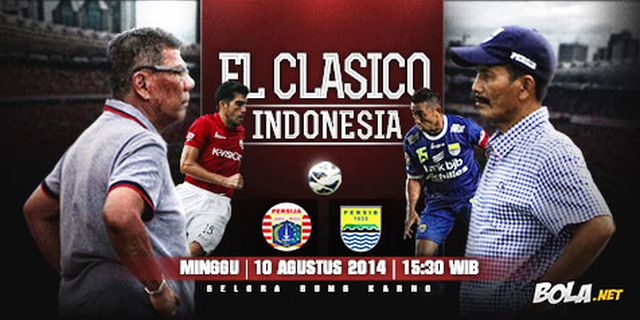 Preview ISL: Persija vs Persib, El Clasico Indonesia