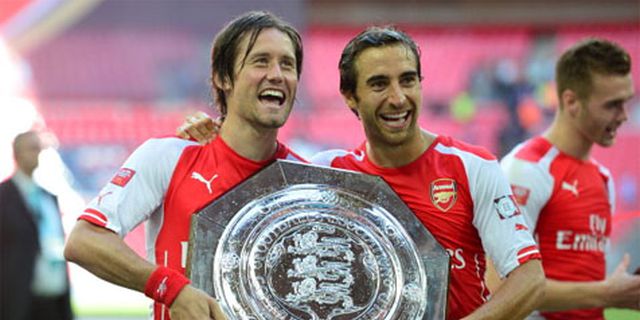 Rosicky Tak Sabar Lihat Aksi Alumni Gunners di City