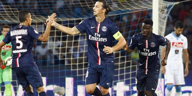 PSG Tundukkan Napoli di San Paolo