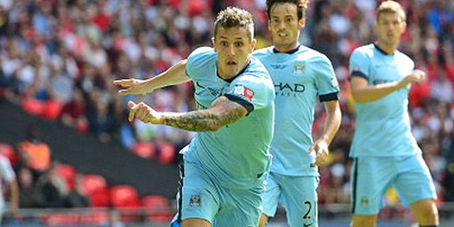 Jovetic: Premier League 14/15 Bakal Sulit untuk City 