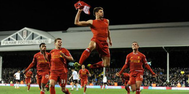 Selebrasi Gerrard Menangi Foto Terbaik EPL Tahun Ini