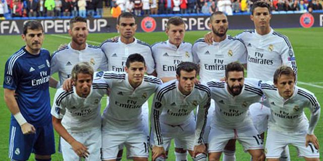 Starting Line-up Madrid Termahal Sepanjang Sejarah