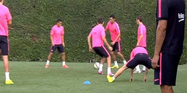 Video: Latihan Cepat Barca Asah Tiki-Taka 