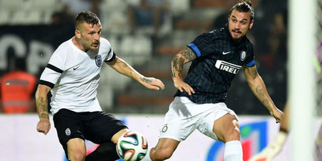 Inter Gagal Taklukkan PAOK di Yunani