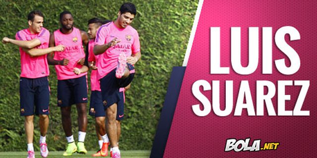 Suarez Bahagia Bisa Berlatih Lagi