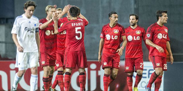 Play-off Liga Champions: Lima Gol, Leverkusen Kalahkan Copenhagen