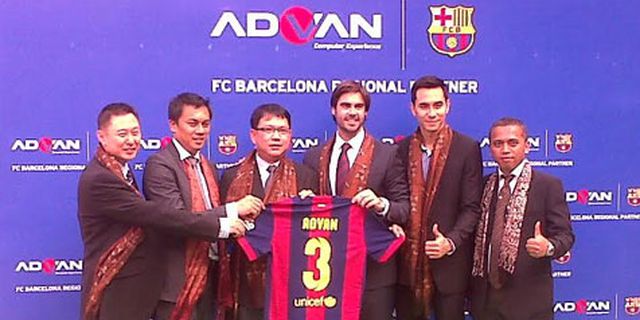 Barcelona Jalin Kerja Sama Dengan Advan