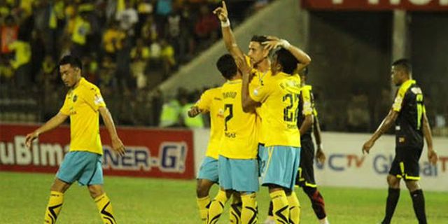 Review ISL: Gresik United Gunduli Sriwijaya FC 3-0