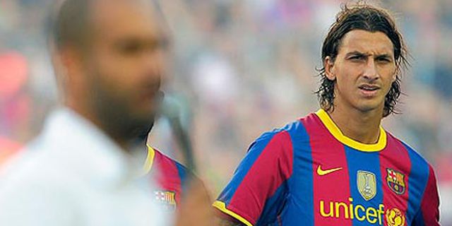 'Berlagak Dewa, Zlatan Remehkan Xavi dan Iniesta' 'Berlagak Dewa, Zlatan Remehkan Xavi dan Iniesta'