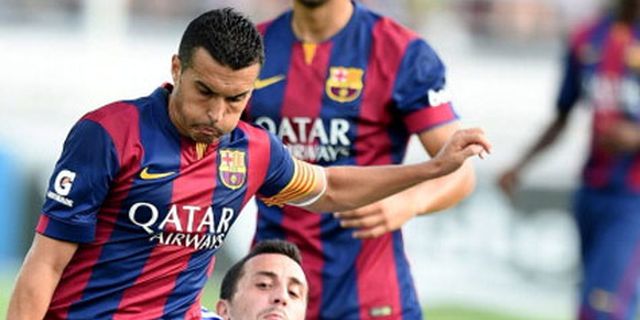 Jelang Laga Perdana Barca, Perut Pedro Bermasalah