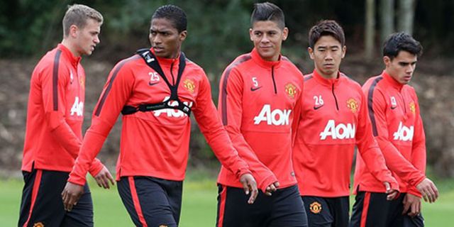 Galeri: Latihan Perdana Marcos Rojo di Man United