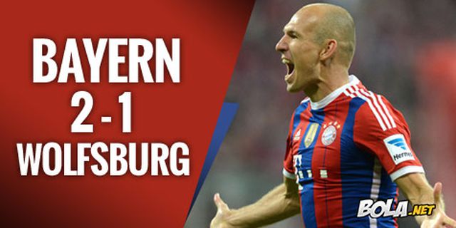 Awali Musim, Bayern Tekuk Wolfsburg