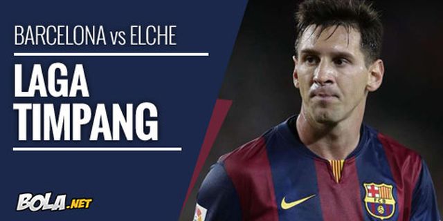 Preview: Barcelona vs Elche, Laga Berat Sebelah Preview: Barcelona vs Elche, Laga Berat Sebelah