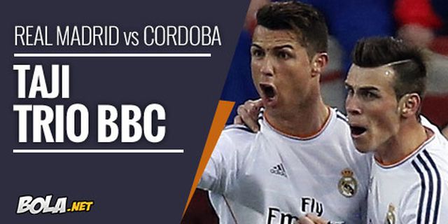 Preview: Real Madrid vs Cordoba, Andalkan Taji BBC