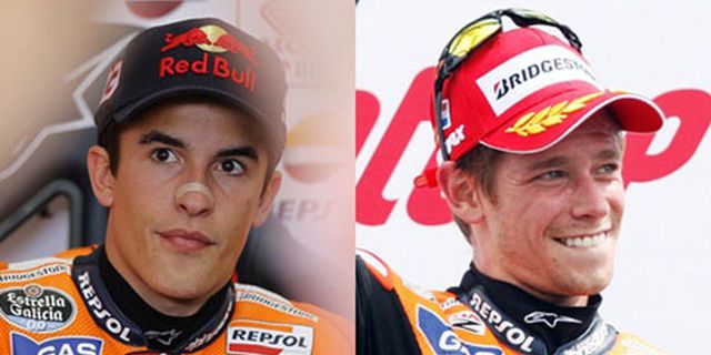 Honda: Marc Marquez dan Casey Stoner Satu Level