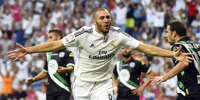 Benzema Cetak Gol Pertama Dalam Empat Bulan 