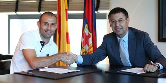 Mascherano Perpanjang Kontrak di Barca