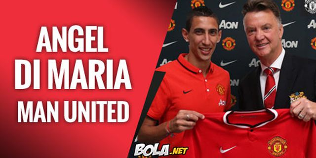 Di Maria: Van Gaal Pelatih Yang Fantastis