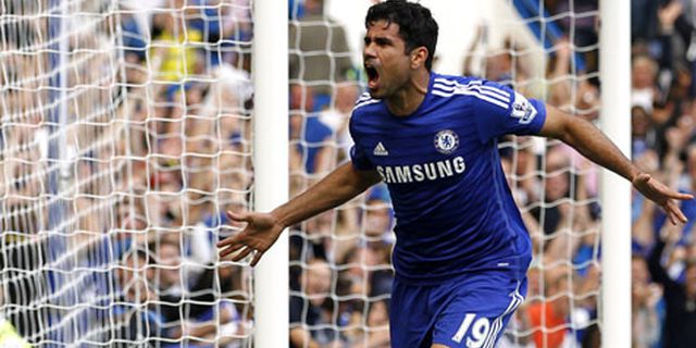 Neville: Costa Cetak Gol 'Jelek' untuk Chelsea 