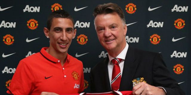 Van Gaal: Di Maria Bisa Jadi Robben di Man United