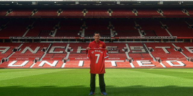 Galeri: Angel Di Maria Resmi Kenakan Jersey No. 7 Man United