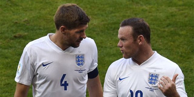 Ditunjuk Kapten, Rooney Segera Konsultasi ke Gerrard 