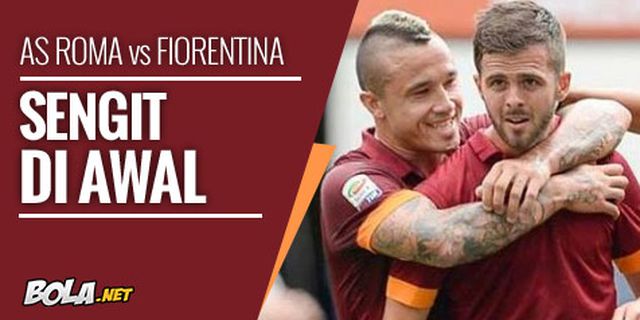 Preview: Roma vs Fiorentina, Sengit di Laga Pembuka