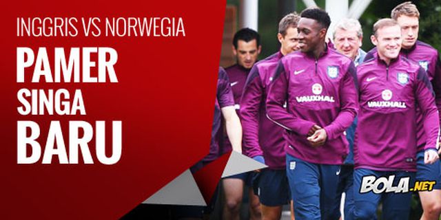 Preview: Inggris vs Norwegia, Pamer Singa Anyar